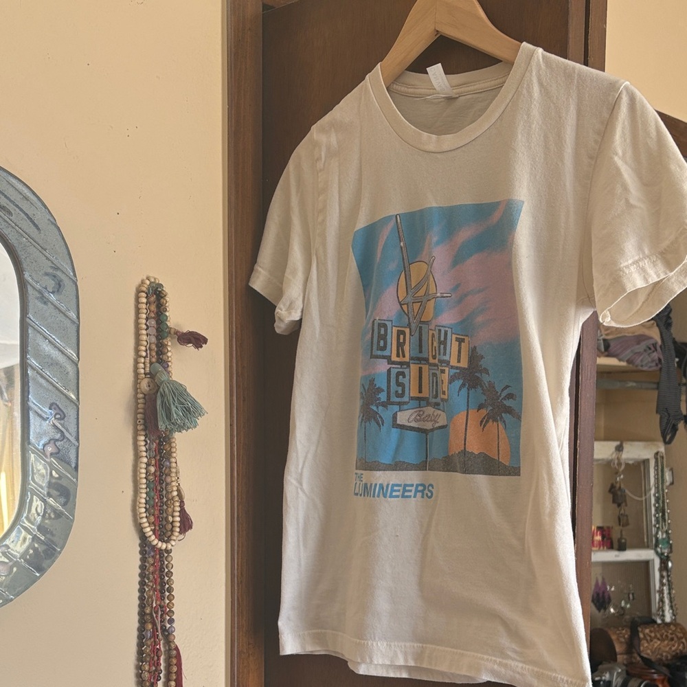 The Lumineers Bright Side Baby Concert  Tee